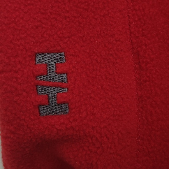 Helly Hansen Red L Zip up Fleece - Picture 3 of 7